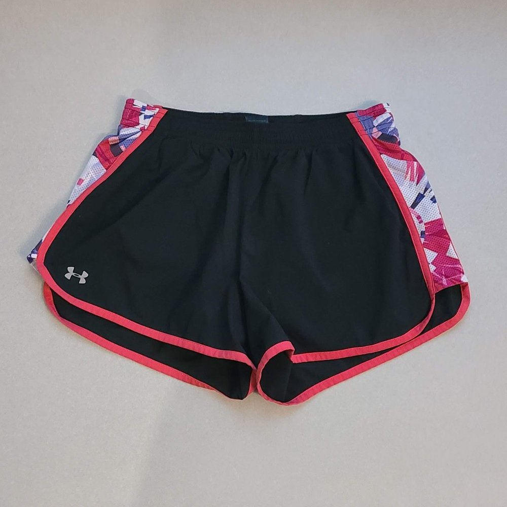 Black & Pink Under Armour Shorts